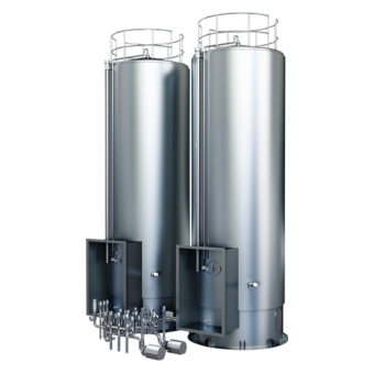 Single-Wall Milk Storage Tanks