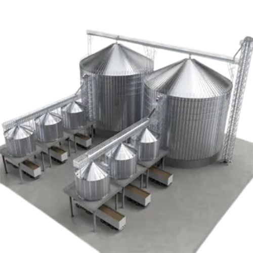 Stainless Steel Explosion-Proof Wheat Storage Tank