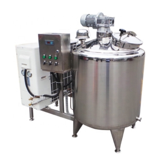 Vertical Stainless Steel Milk Tanks