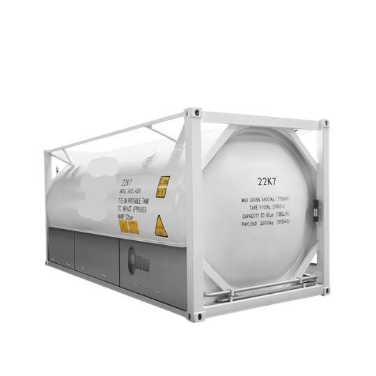 20ft ISO T75 Cryogenic Liquid Gas Helium Storage Tank
