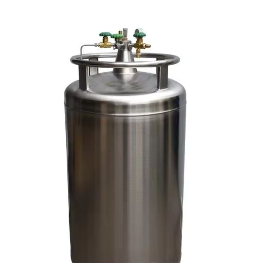 500 Liters Stainless Steel Liquid Gas Helium Storage Tank