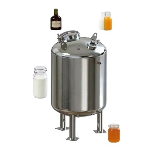 5,000 Liters 10HL Stainless Steel Olive Oil Fermentation Storage Tank