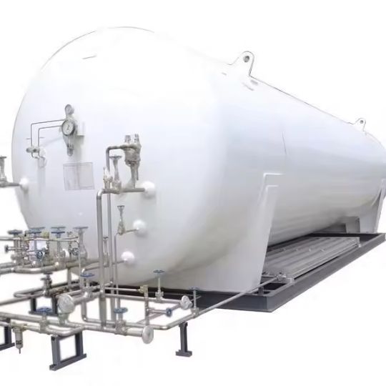 5,000 Liters Stainless Steel Cryogenic Liquid Helium Storage Tank