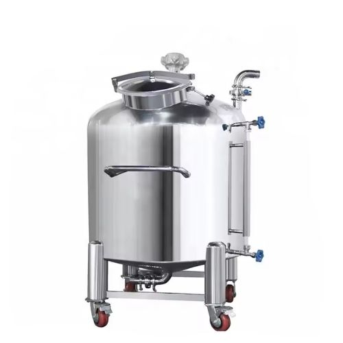 Commercial Vertical Food-Grade Stainless Steel Olive Oil Storage Tank