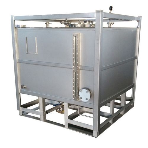 Customizable 1,000 Liters 304 Stainless Steel Olive Oil Storage Tank with Optional Heater