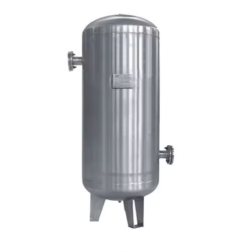 Double-Walled Vertical Cryogenic Storage Tank with Composite Snap Air Compressor