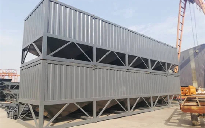 Experienced Customization Service of KDMSTEEL Horizontal Cement Silo