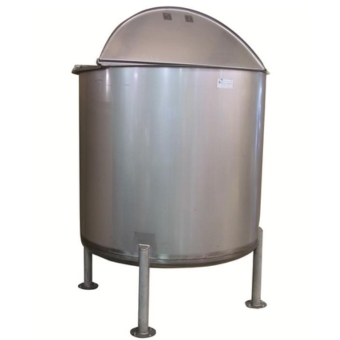 Flat Bottom 800 Gallon Stainless Steel Tank