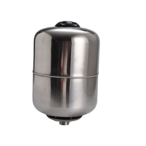 Food-Grade 316L Stainless Steel Water Tank with Pressure Gauge Display