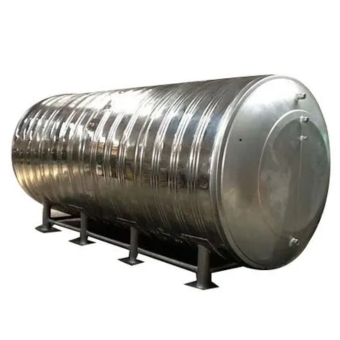 Horizontal 2000 Gallon Stainless Steel Tank