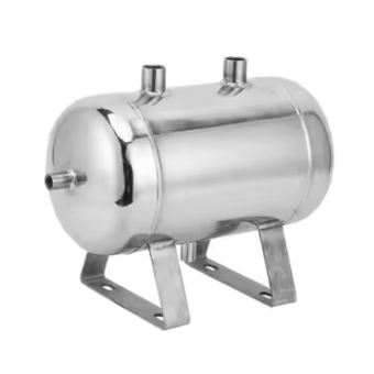 Horizontal 400 Gallon Stainless Steel Tank