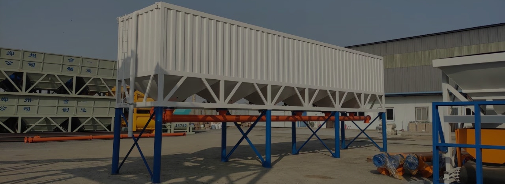 Horizontal Cement Silo