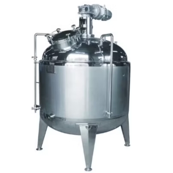 Jacketed 3000 Gallon Stainless Steel Tank