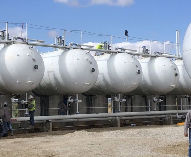 KDMSTEEL Butane Storage Tank Material Strength