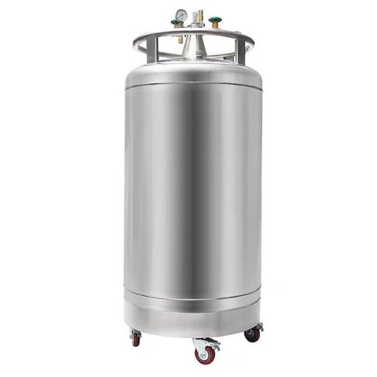 Self Pressurized Stainless Steel Liquid Gas Helium Storage Tank