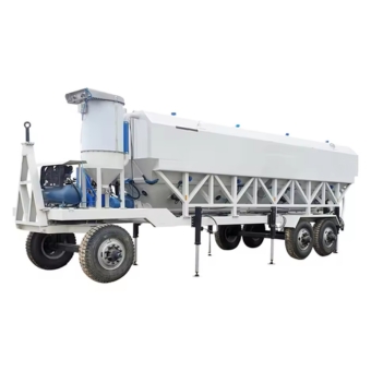 Skid-Mounted Horizontal Cement Silo