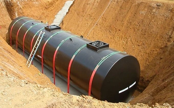 Underground Butane Storage Tanks