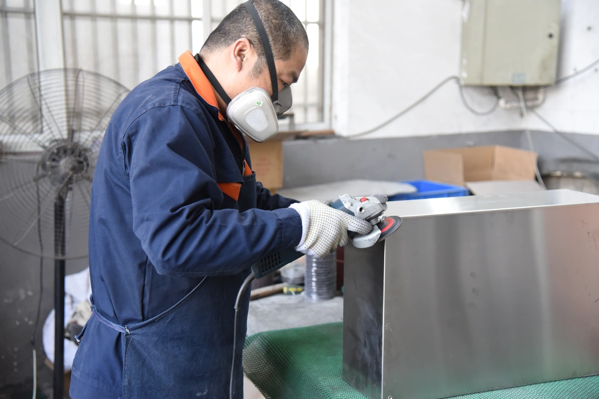 KDM enclosure manufacturing workplace scene 6